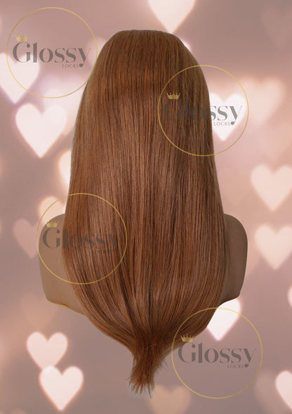 GlossyLocks Vibe Headband one piece hair extension, 3/4 head , 100% human hair