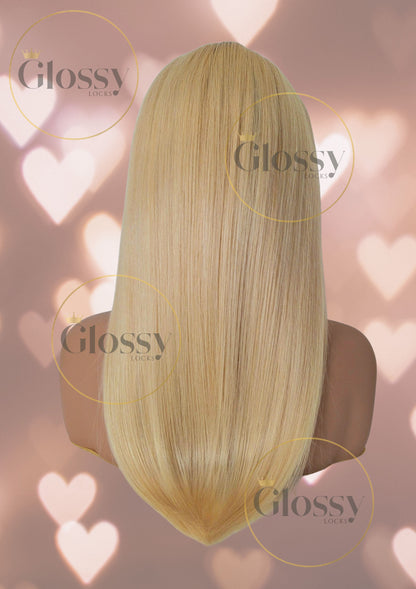 GlossyLocks Vibe Headband one piece hair extension, 3/4 head , 100% human hair