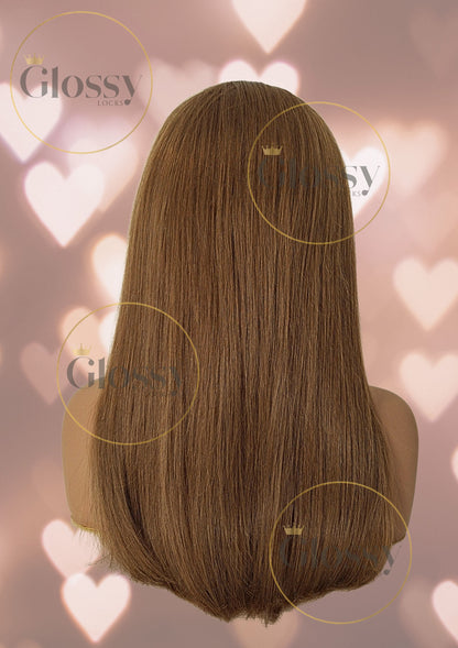 GlossyLocks Vibe Headband one piece hair extension, 3/4 head , 100% human hair