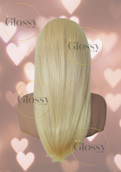 GlossyLocks Vibe Headband one piece hair extension, 3/4 head , 100% human hair